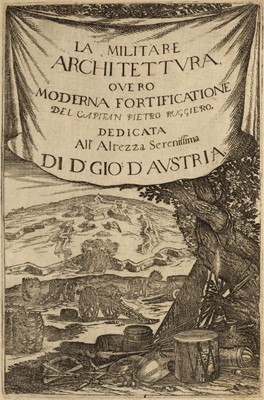 Lot 253 - Ruggiero (Pietro). La militare architettura, 1st edition, Milan, 1661