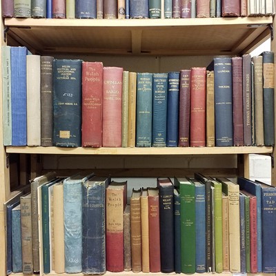 Lot 378 - Wales. A large collection of late 19th & early 20th century Welsh history reference & related