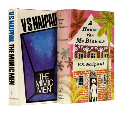 Lot 591 - Naipaul (V. S.). A House for Mr Biswas [and] The Mimic Men, 1st editions, 1961-7