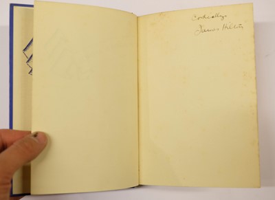 Lot 568 - Hilton (James). Good-bye Mr. Chips, 1st UK edition, 1934, signed, in the dust jacket