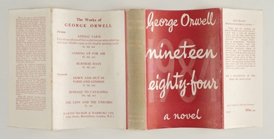 Lot 595 - Orwell (George). Nineteen Eighty-Four, 1st edition, 1949