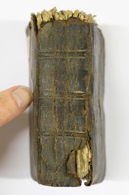 Lot 207 - Burns (Robert, 1759-1796). 'Bible used by the Poet Burns during his last illness at Brow-Well'