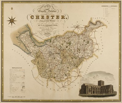 Lot 123 - Greenwood (C. & J.). A collection of eleven county maps, circa 1830