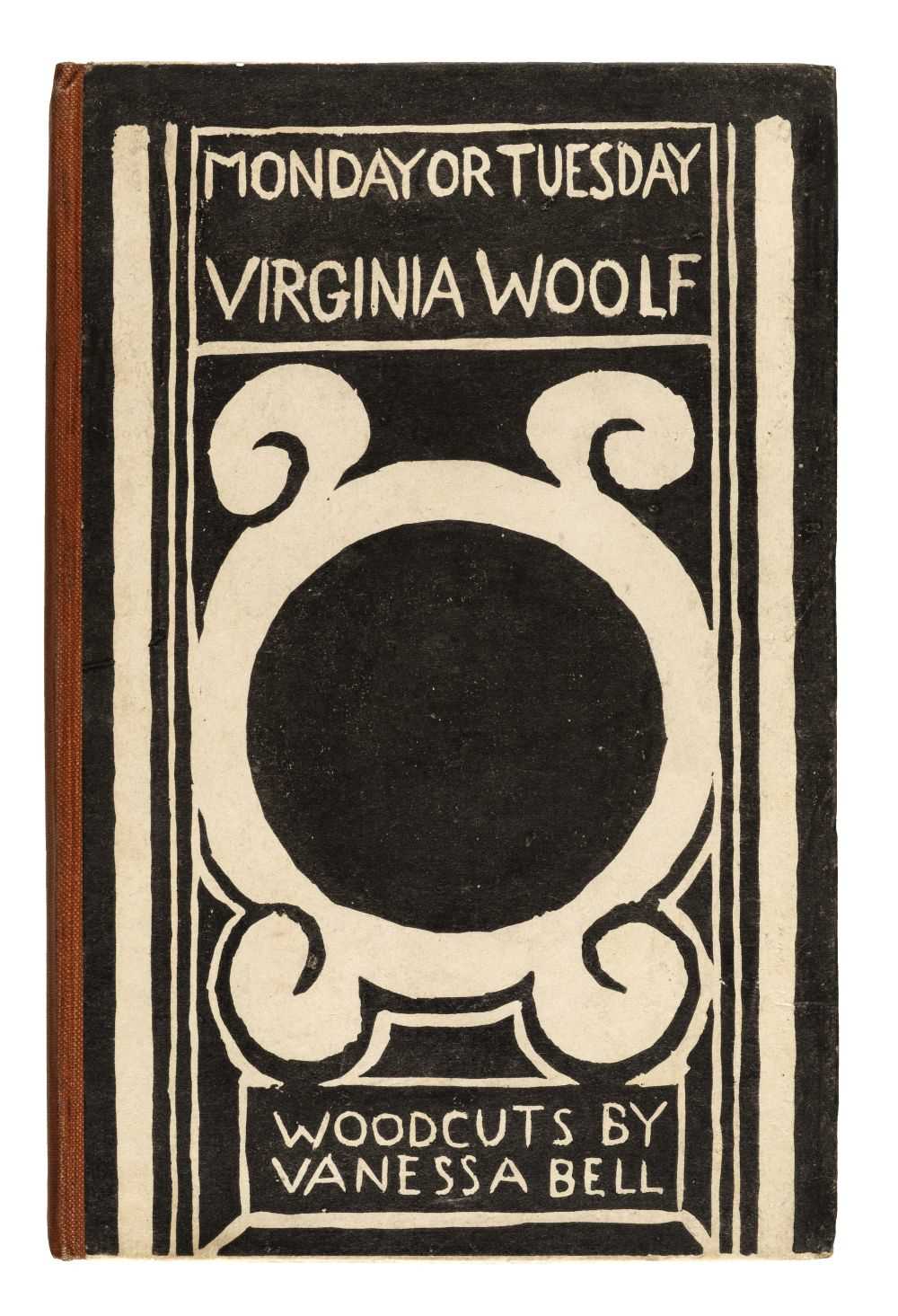 Lot 617 - Woolf (Virginia). Monday or Tuesday, with woodcuts by Vanessa Bell, 1st edition, 1921