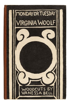 Lot 617 - Woolf (Virginia). Monday or Tuesday, with woodcuts by Vanessa Bell, 1st edition, 1921
