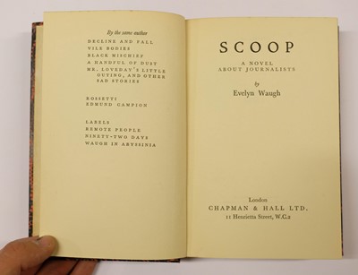Lot 611 - Waugh (Evelyn). Scoop, 1st edition, 1938