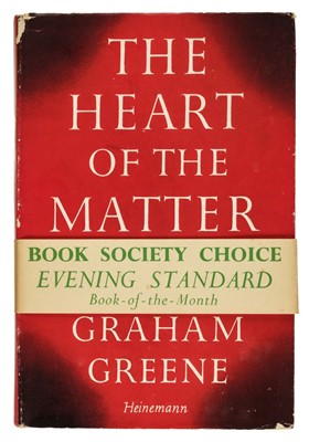 Lot 562 - Greene (Graham). The Heart of the Matter & 3 others, 1st editions, dust jackets, wraparound bands