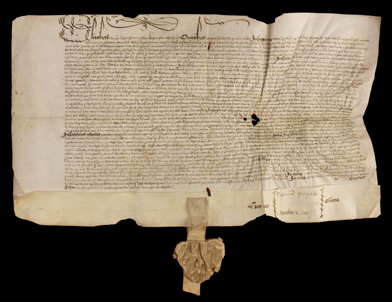 Lot 283 Henry VIII Letters Patent, 1532