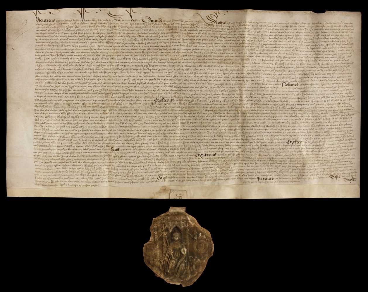 Lot 283 Henry VIII Letters Patent, 1532