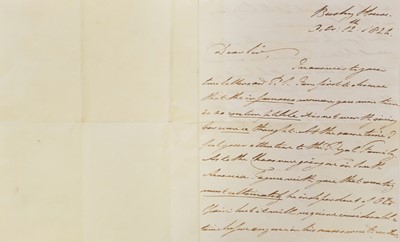 Lot 481 - William IV (King of Great Britain and Ireland, 1765-1837). Autograph letter signed, 12 October 1822