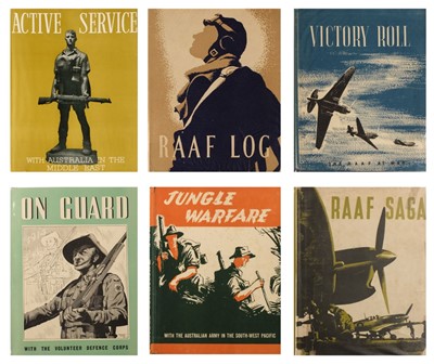Lot 24 - Australian Armed Forces in WW2, 23 volumes, 1941-1950