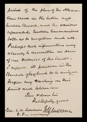 Lot 466 - Gladstone (William Ewart, 1809-1898, Prime MInister 1868-74, 1880-1885, 1886 & 1892-94).