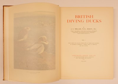 Lot 87 - Millais (John Guille). British Diving Ducks, 2 volumes, 1913