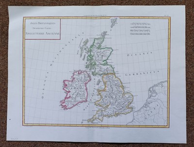 Lot 125 - British Isles. Du Val (Pierre), Carte des Isles Britaniques..., 1688