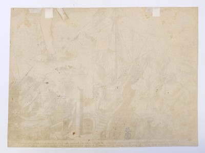 Lot 382 - Collaert (Adriaen, circa 1560-1618). Amerigo Vespucci on his ship