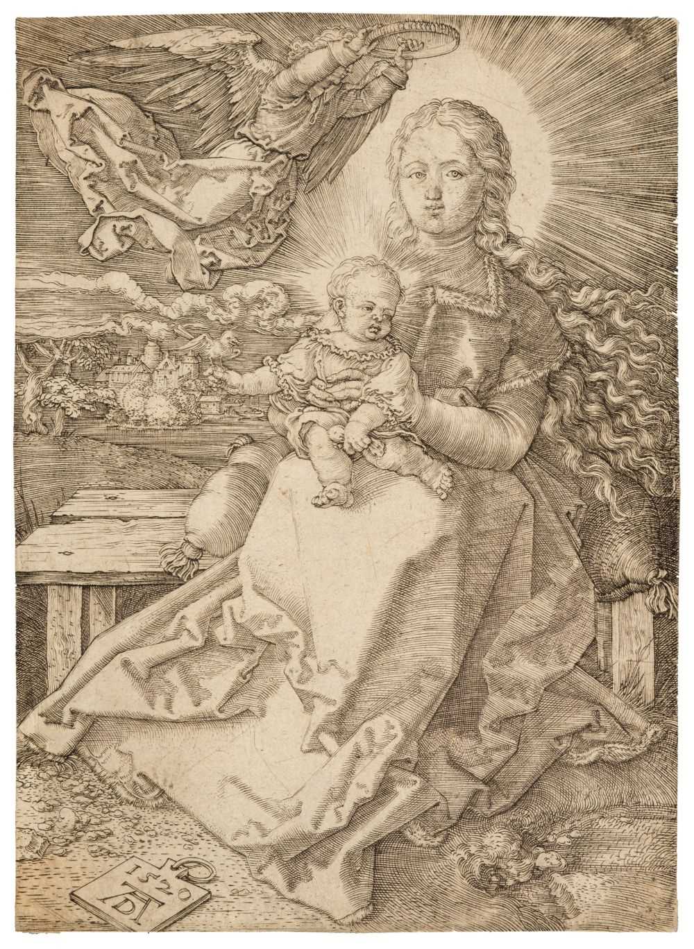 Lot 388 - Durer (Albrecht, 1471-1528). The Virgin Crowned by an Angel