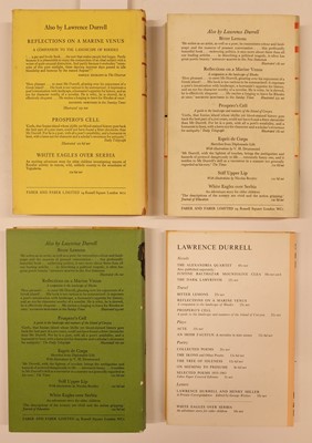 Lot 343 - Durrell (Lawrence). 'The Alexandria Quartet', 4 volumes, 1st editions 1957-60