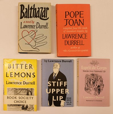 Lot 343 - Durrell (Lawrence). 'The Alexandria Quartet', 4 volumes, 1st editions 1957-60