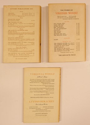 Lot 375 - Woolf (Virginia). Flush. A Biography, 1st edition, 1933.