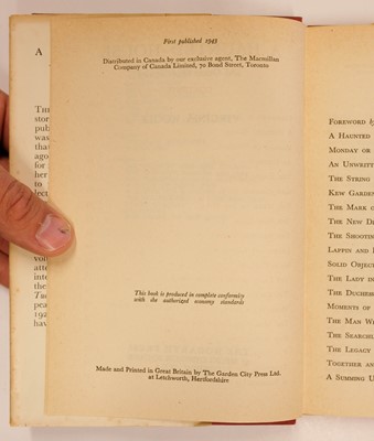 Lot 375 - Woolf (Virginia). Flush. A Biography, 1st edition, 1933.