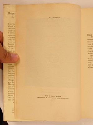 Lot 375 - Woolf (Virginia). Flush. A Biography, 1st edition, 1933.