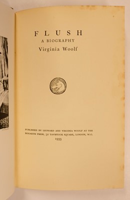 Lot 375 - Woolf (Virginia). Flush. A Biography, 1st edition, 1933.