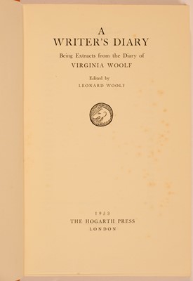 Lot 375 - Woolf (Virginia). Flush. A Biography, 1st edition, 1933.