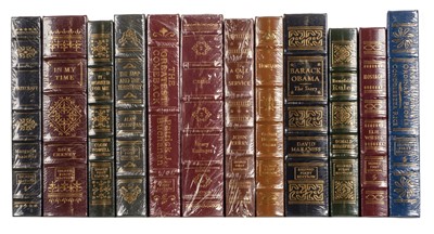 Lot 319 - Easton Press. Twelve deluxe signed editions of political memoirs, 2002-13