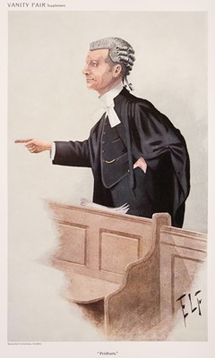 Lot 237 - Vanity Fair. A collection of 35 legal caricatures, mostly late 19th and early 20th century