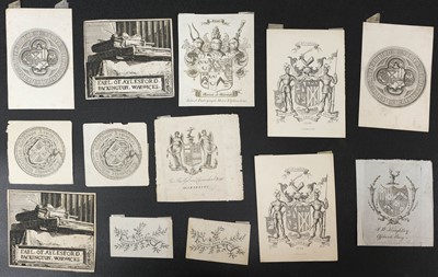 Lot 509 - Bookplates. Collection of 110 bookplates, early 18th to 20th century