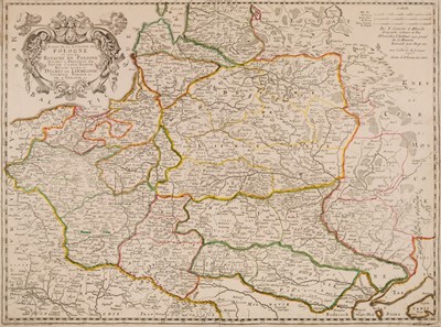 Lot 178 - Poland. Sanson (Nicholas). Estats de la Couronne de Pologne...., circa 1703