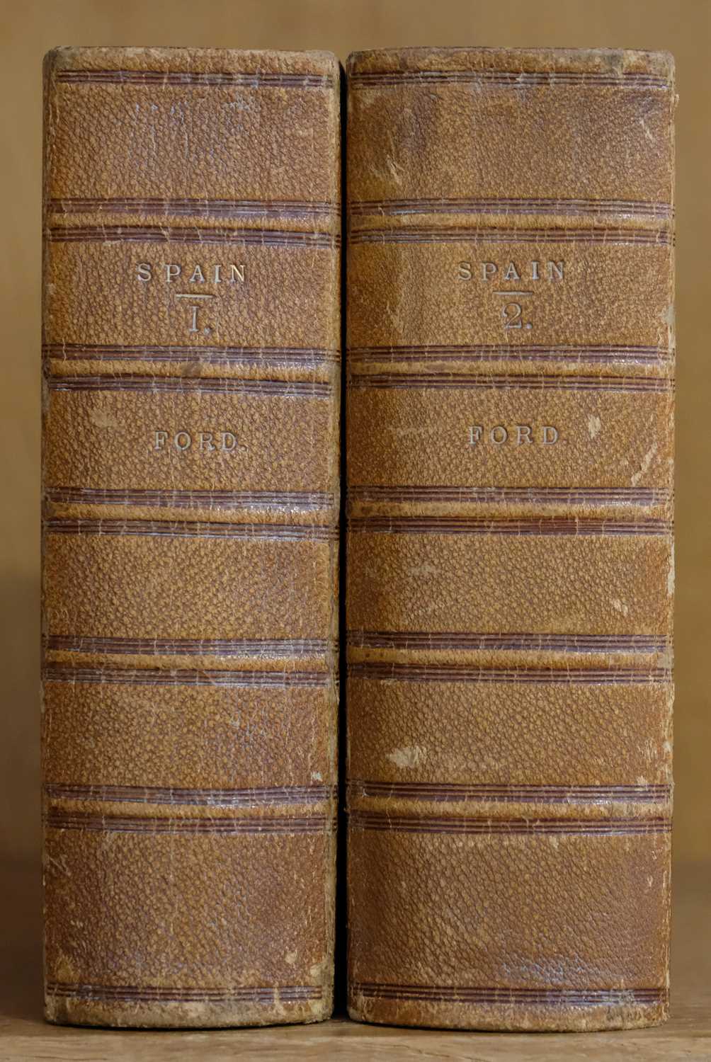 Lot 21 - Ford (Richard). A Handbook for Travellers in Spain, 2 volumes, 3rd edition, 1855