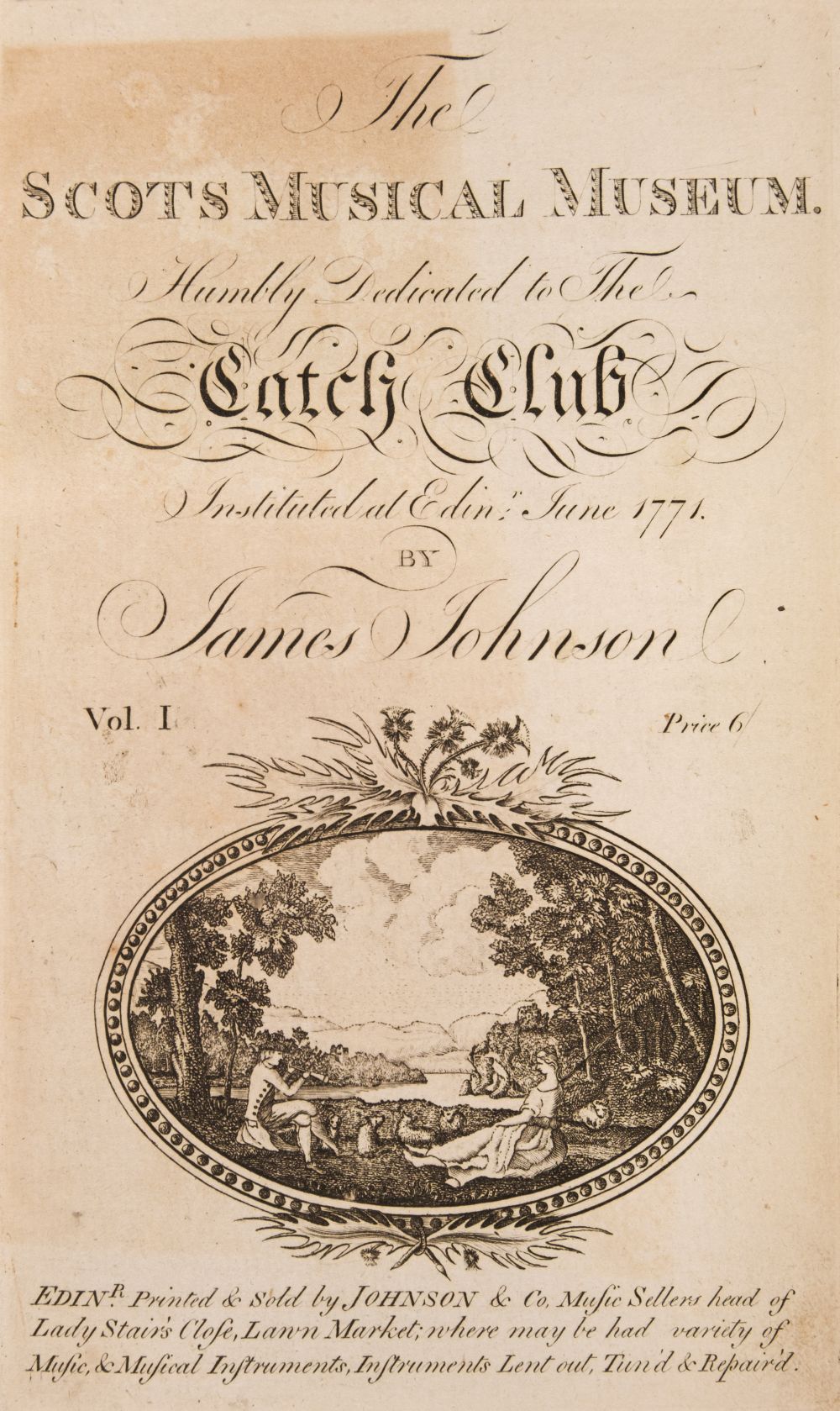Lot 73 - Johnson (James). The Scots Musical Museum,