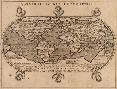 Lot 193 - World. Magini (Giovanni), Universi Orbis Decriptio, Venice, circa 1596