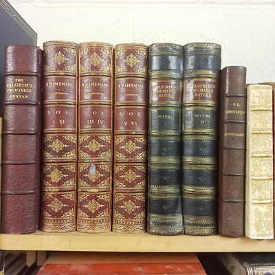 Lot 384 - Bindings. A collection of 19th & 20th century literature