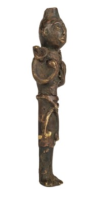 Lot 253 - Indonesia. A Batak bronze ancestoral figure