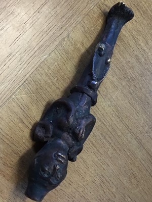 Lot 253 - Indonesia. A Batak bronze ancestoral figure