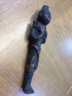 Lot 253 - Indonesia. A Batak bronze ancestoral figure