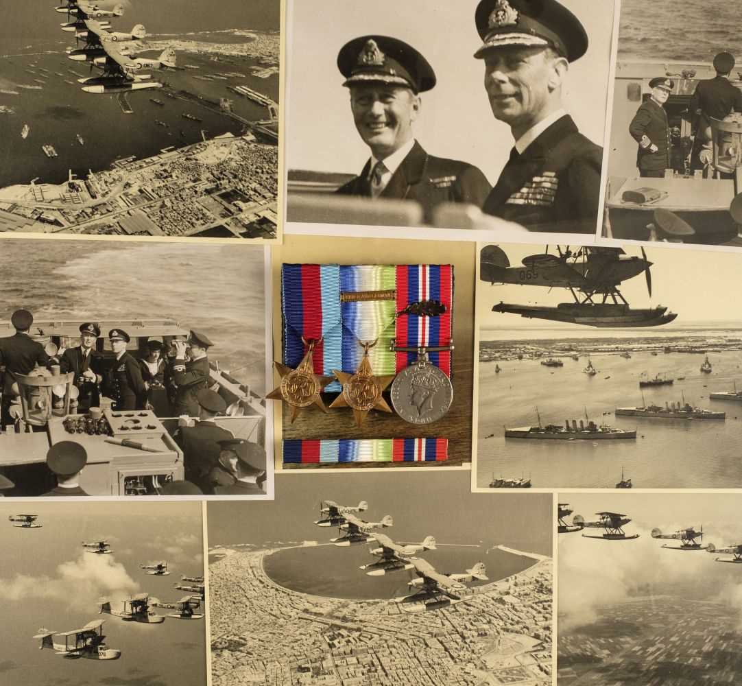Lot 13 - Chichester (Michael, 1917-2012). Photograph album of naval service, 1935-44, & related material