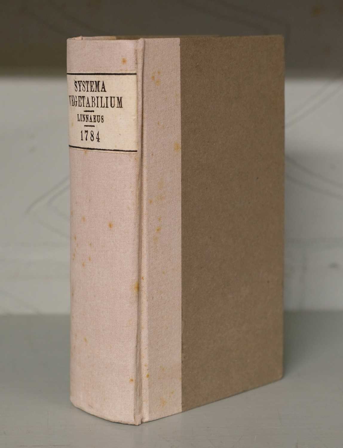 Lot 107 - Linnaeus (Carl). Systema Vegetabilium, Gottingen, 1784
