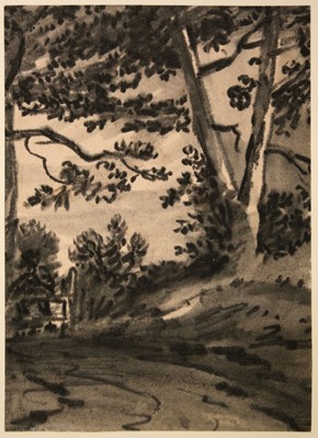 Lot 498 - Munro (Thomas, 1759-1833). Landscape with trees