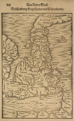 Lot 126 - British Isles. Munster (Sebastian), Das Ander Buch..., circa 1578