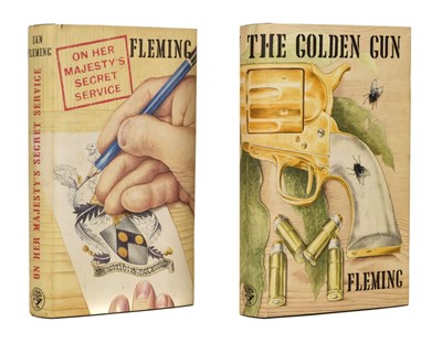 Lot 345 - Fleming (Ian). On Her Majesty's Secret Service, 1963, The Man With the Golden Gun, 1965