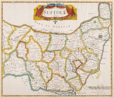 Lot 172 - Morden (Robert). A collection of sixteen maps, 1695 or later