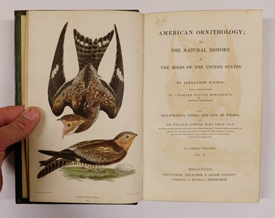 Lot 90 - Wilson (Alexander). American Ornithology; 3 volumes, 1832