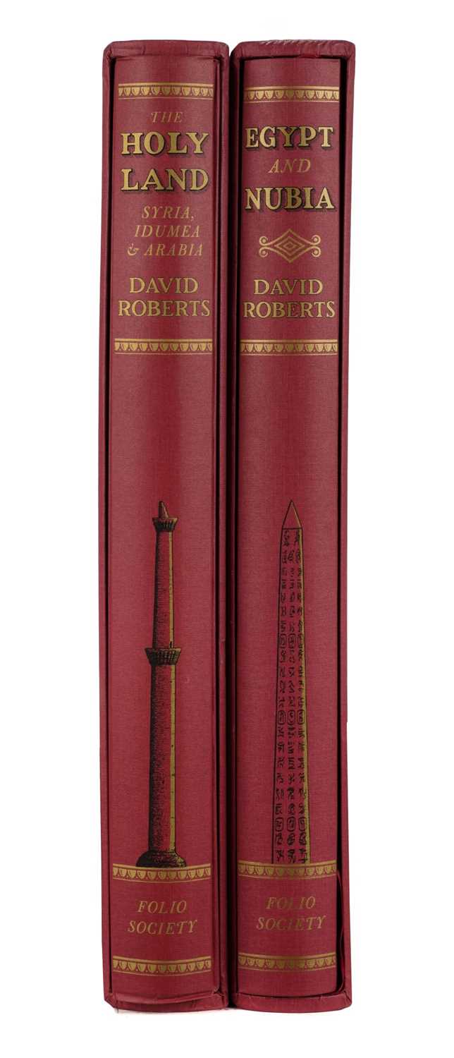 Lot 51 - Roberts (David). The Holy Land, 2 volumes, Folio Society, 2010, limited edition 187/1000
