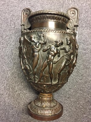 Lot 79 - Art Union of London. A fine bronze vase after C. Delpech