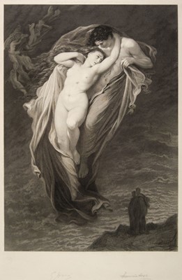 Lot 519 - Dore (Gustave, 1832-1883, after). Paolo and Francesca, 1871