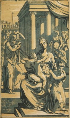 Lot 416 - Zanetti (Anton Maria, 1680-1767). Virgin & Child with St. John the Baptist, after Parmigianino