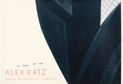 Lot 583 - Katz (Alex, 1927-). Alex Katz, Timothy Taylor Gallery, June 2004